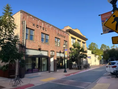 Exterior view of Hotel Cerro in San Luis Obispo, California